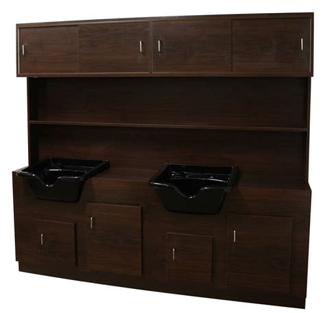 shampoo stations and cabinets